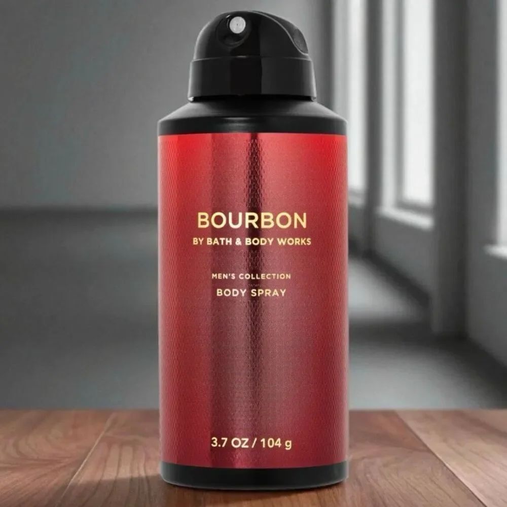 Bath & Body Works Bourbon Men’s Collection Pepper Amber Oak Body Spray